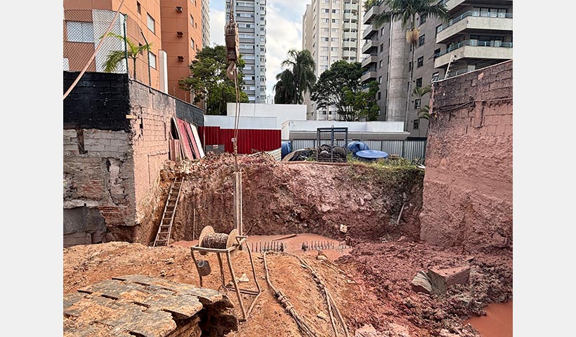 Divisa da torre residencial e studios