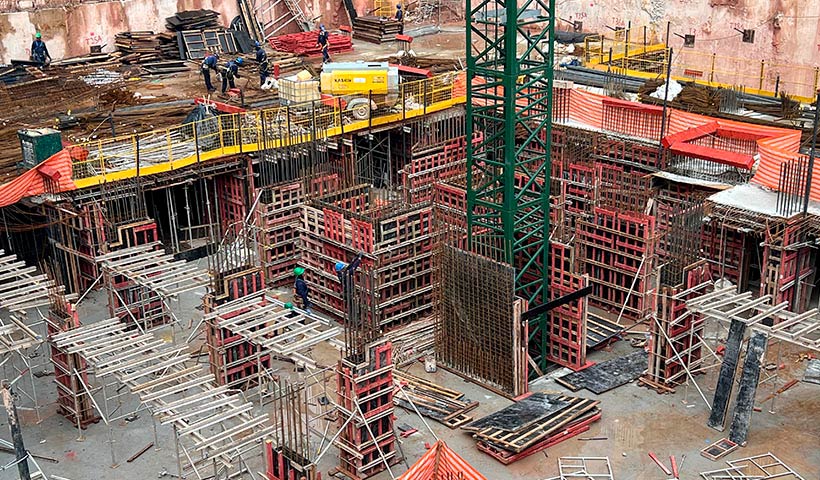 Execução de formas torre 1