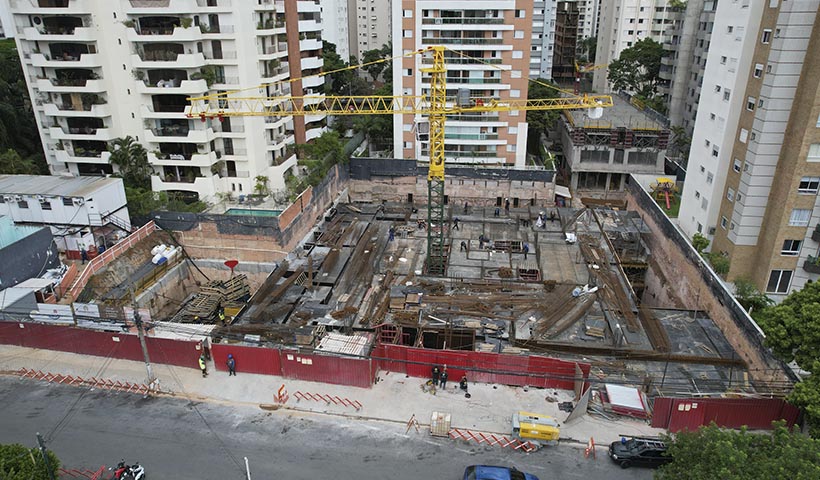 Vista geral das torres